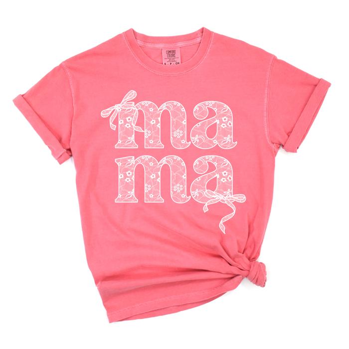 Mama Lace Womens Graphic Tee