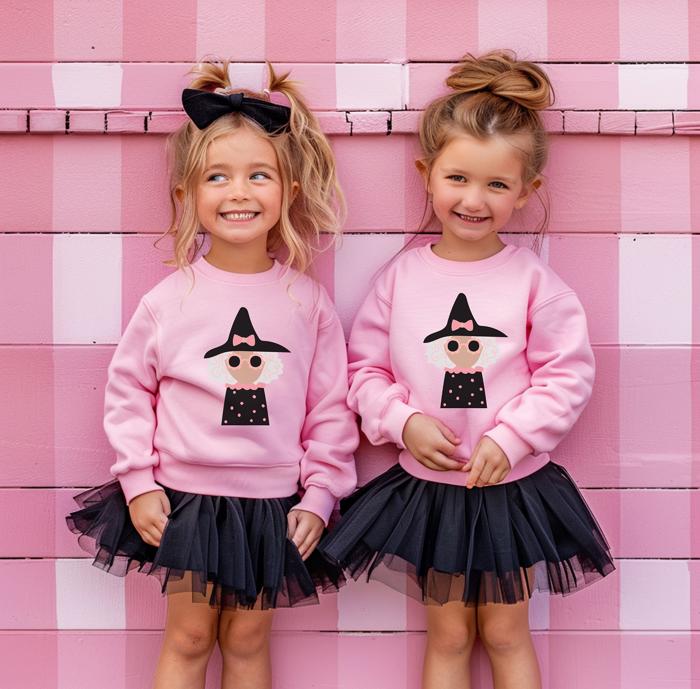 Girls Halloween Sweatshirt | Toddler Halloween Shirt