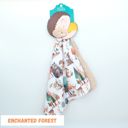 Enchanted Forest Premium Mini Minky Blanket – 18x18 Baby & Toddler Snuggle Essential