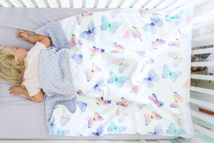 Premium Baby & Toddler Minky Blanket 30x40  - The Classics