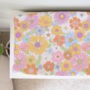 Retro Floral Premium Changing Pad Cover – Gentle, Snug Fit for Baby