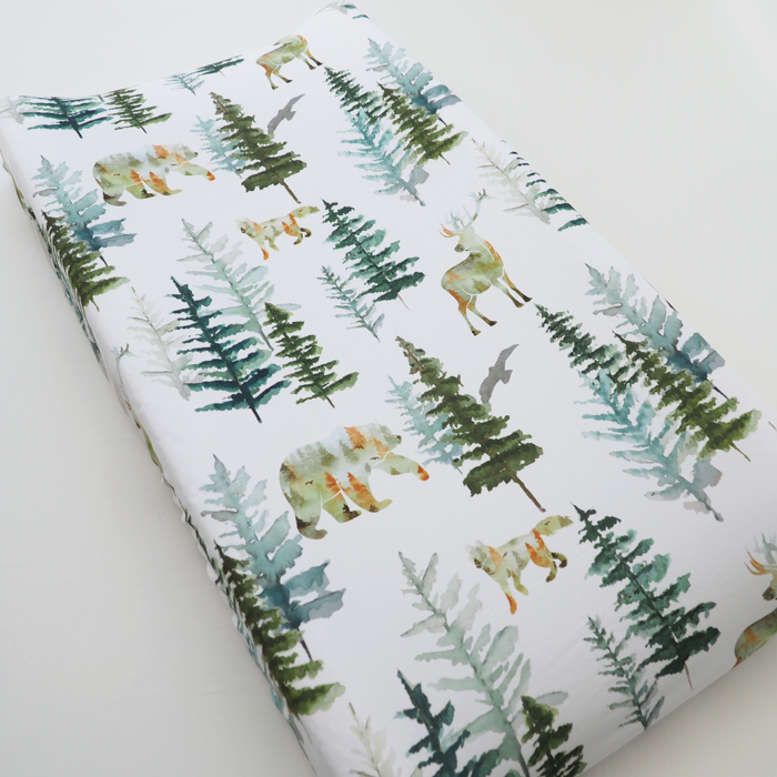 Premium Changing Pad Cover – Gentle, Snug Fit for Baby