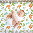 Dino Premium Buttery Soft Crib Sheet – Gentle, Stretchy & Secure Fit