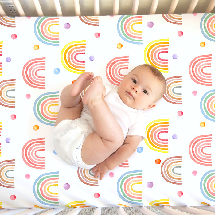 Premium Buttery Soft Crib Sheet – Gentle, Stretchy & Secure Fit