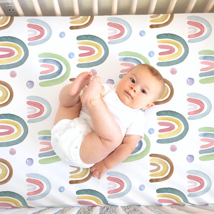 Premium Buttery Soft Crib Sheet – Gentle, Stretchy & Secure Fit