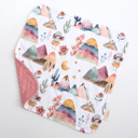 Dreamland Premium Mini Minky Blanket – 18x18 Baby & Toddler Snuggle Essential