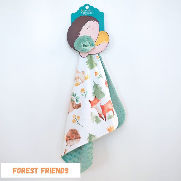 Premium Mini Minky Blanket – 18x18 Baby & Toddler Snuggle Essential