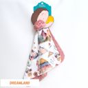 Dreamland Premium Mini Minky Blanket – 18x18 Baby & Toddler Snuggle Essential