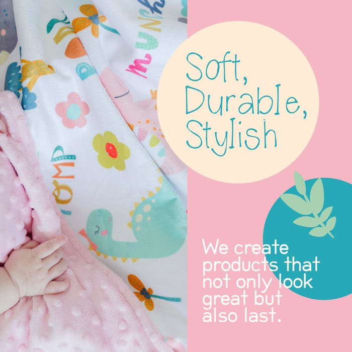 Premium Baby & Toddler Minky Blanket 30x40 - Last Chance!