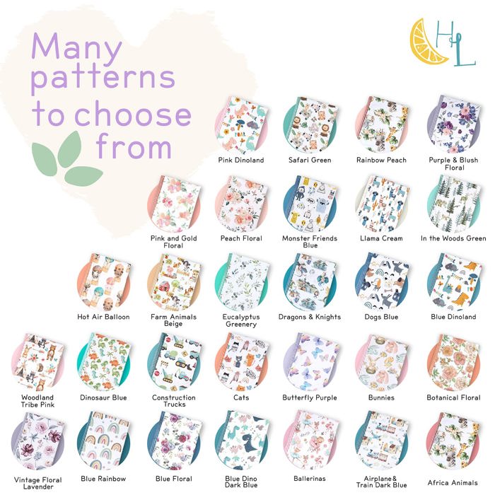 Premium Baby & Toddler Minky Blanket 30x40  - The Classics