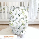 Eucalyptus Multifunctional Baby Cover – Nursing, Carseat, Stroller & Everyday Baby Use