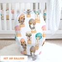 Hot Air Balloon Multifunctional Baby Cover – Nursing, Carseat, Stroller & Everyday Baby Use