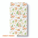 Forest Friends Premium Buttery Soft Crib Sheet – Gentle, Stretchy & Secure Fit