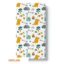 Dinoland Premium Buttery Soft Crib Sheet – Gentle, Stretchy & Secure Fit