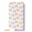 Rainbow Premium Buttery Soft Crib Sheet – Gentle, Stretchy & Secure Fit