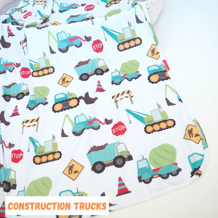 Buttery Soft & Stretchy Swaddle Blanket – Large 47x47 Baby Essential