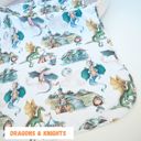  Buttery Soft & Stretchy Swaddle Blanket – Large 47x47 Baby Essential