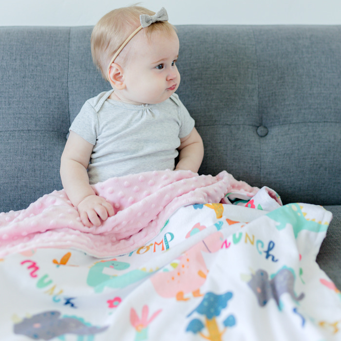 Premium Baby & Toddler Minky Blanket 30x40 - Last Chance!