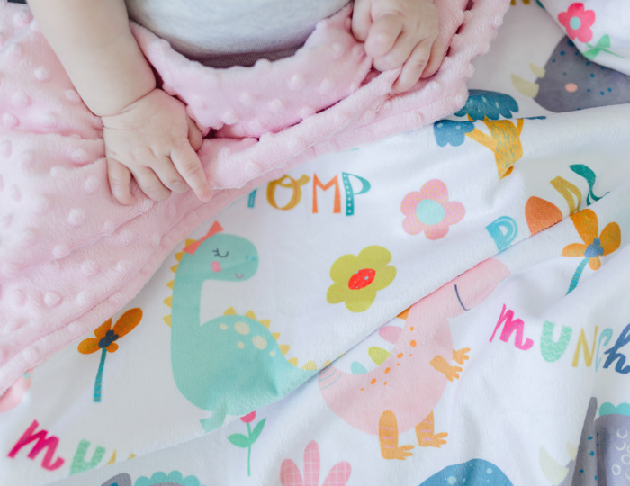 Premium Baby & Toddler Minky Blanket 30x40 - Last Chance!