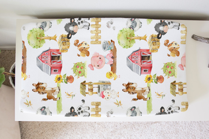 Premium Changing Pad Cover – Gentle, Snug Fit for Baby