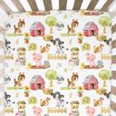  Premium Buttery Soft Crib Sheet – Gentle, Stretchy & Secure Fit