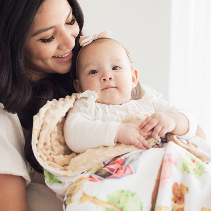 Premium Baby & Toddler Minky Blanket 30x40  - The Classics