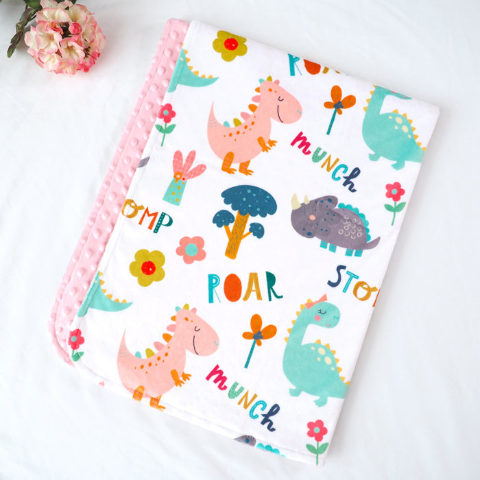 Premium Baby & Toddler Minky Blanket 30x40 - Last Chance!