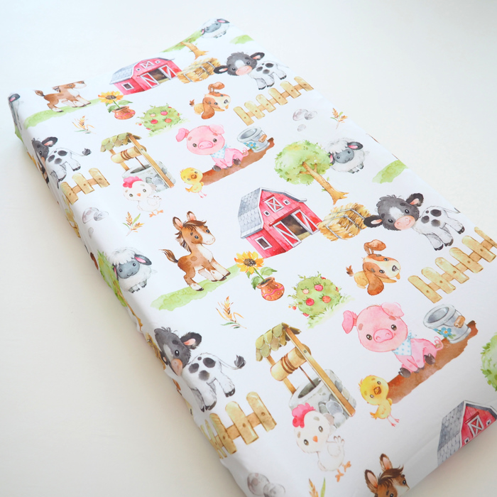 Premium Changing Pad Cover – Gentle, Snug Fit for Baby