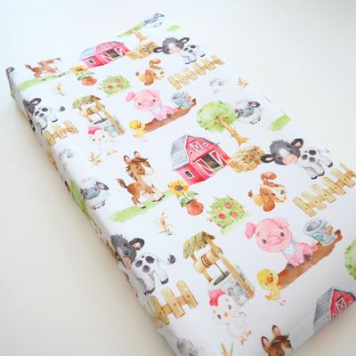 Premium Changing Pad Cover – Gentle, Snug Fit for Baby