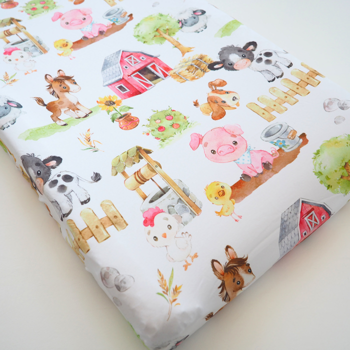 Premium Changing Pad Cover – Gentle, Snug Fit for Baby