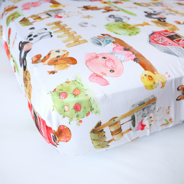 Premium Buttery Soft Crib Sheet – Gentle, Stretchy & Secure Fit