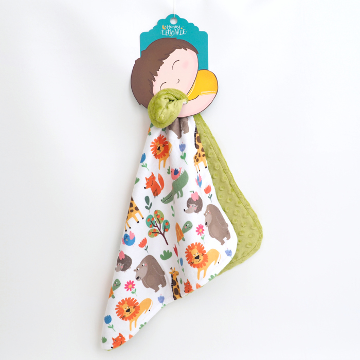 Premium Mini Minky Blanket – 18x18 Baby & Toddler Snuggle Essential