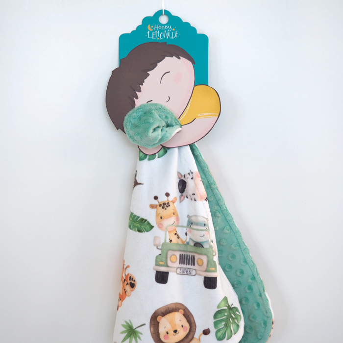 Premium Mini Minky Blanket – 18x18 Baby & Toddler Snuggle Essential