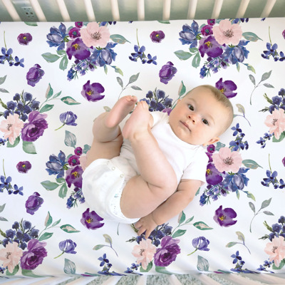Premium Buttery Soft Crib Sheet – Gentle, Stretchy & Secure Fit