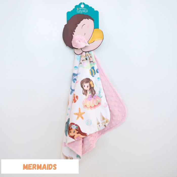 Premium Mini Minky Blanket – 18x18 Baby & Toddler Snuggle Essential