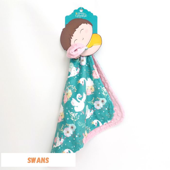 Premium Mini Minky Blanket – 18x18 Baby & Toddler Snuggle Essential