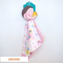 Unicorns Premium Mini Minky Blanket – 18x18 Baby & Toddler Snuggle Essential