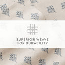 California King Floral Bouquet Stone Patterned Ultra-Soft Bed Sheet Set - Delicate Details