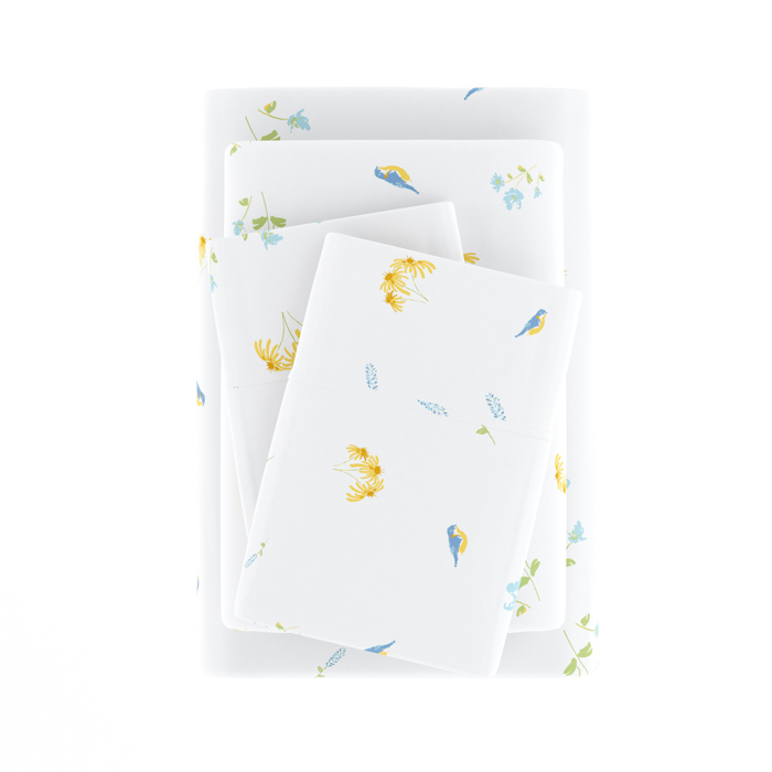 Patterned Ultra-Soft Bed Sheet Set - Garden Farmhouse