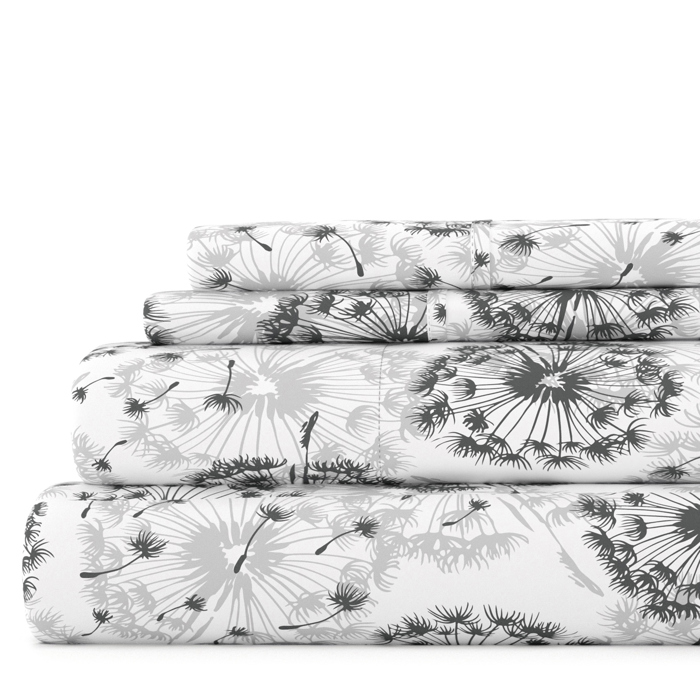 Patterned Ultra-Soft Bed Sheet Set - Garden Farmhouse