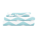 Twin Arrow Turquoise Patterned Ultra-Soft Bed Sheet Set - Geometric Patterns