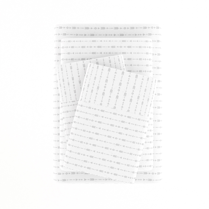 Patterned Ultra-Soft Bed Sheet Set - Modern Elegance