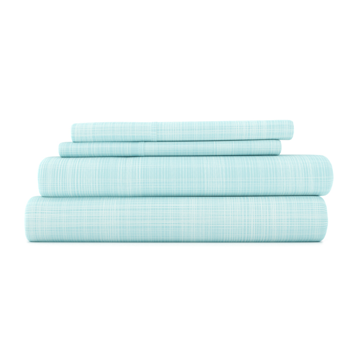 Patterned Ultra-Soft Bed Sheet Set - Modern Elegance