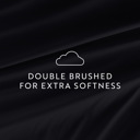 King Black Essential Colors Microfiber Bed Sheet Set