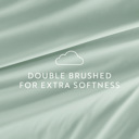 King Mint Essential Colors Microfiber Bed Sheet Set