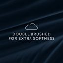 King Navy Essential Colors Microfiber Bed Sheet Set
