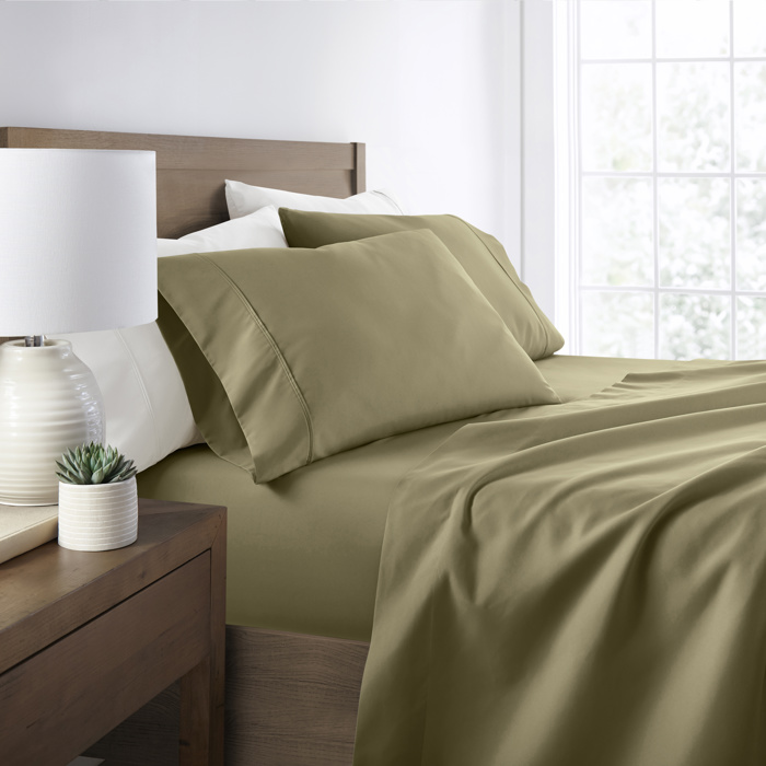 Essential Colors Microfiber Bed Sheet Set