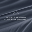 Queen Stone Essential Colors Microfiber Bed Sheet Set