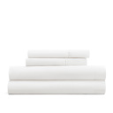 Twin White Essential Colors Microfiber Bed Sheet Set