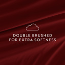 Twin Burgundy Essential Colors Microfiber Bed Sheet Set with Extra Pillowcases